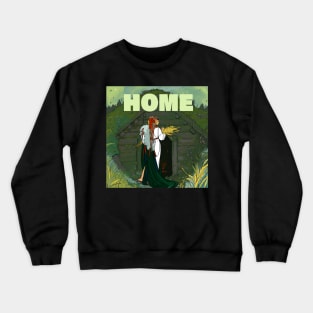 Slavic Girl Slav Folklore Nostalgia Crewneck Sweatshirt